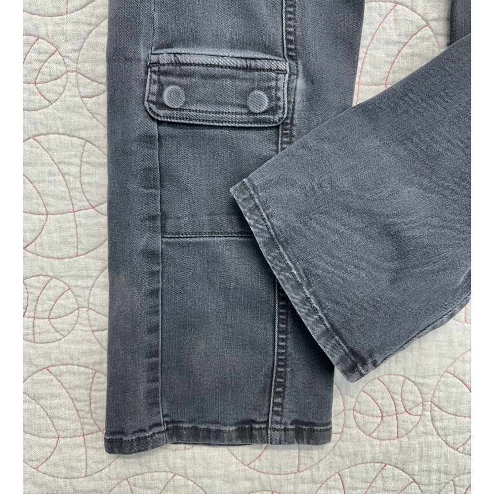 Hidden‎ Los Angeles Cargo Pants Black Straight Leg Utility / Women's 28 - Picture 3 of 8